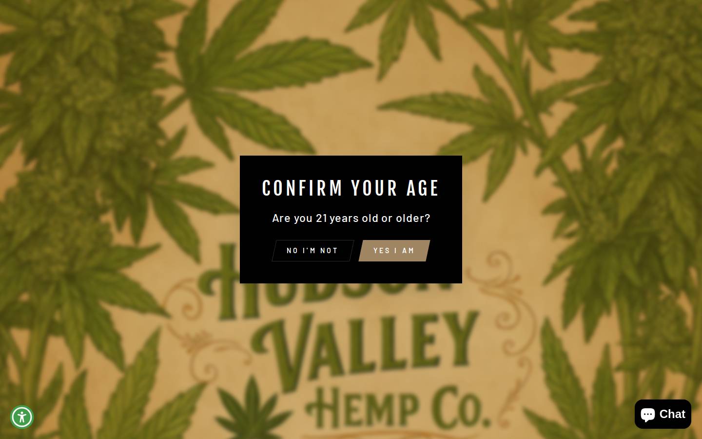 hudsonvalleyhemp.com homepage screenshot
