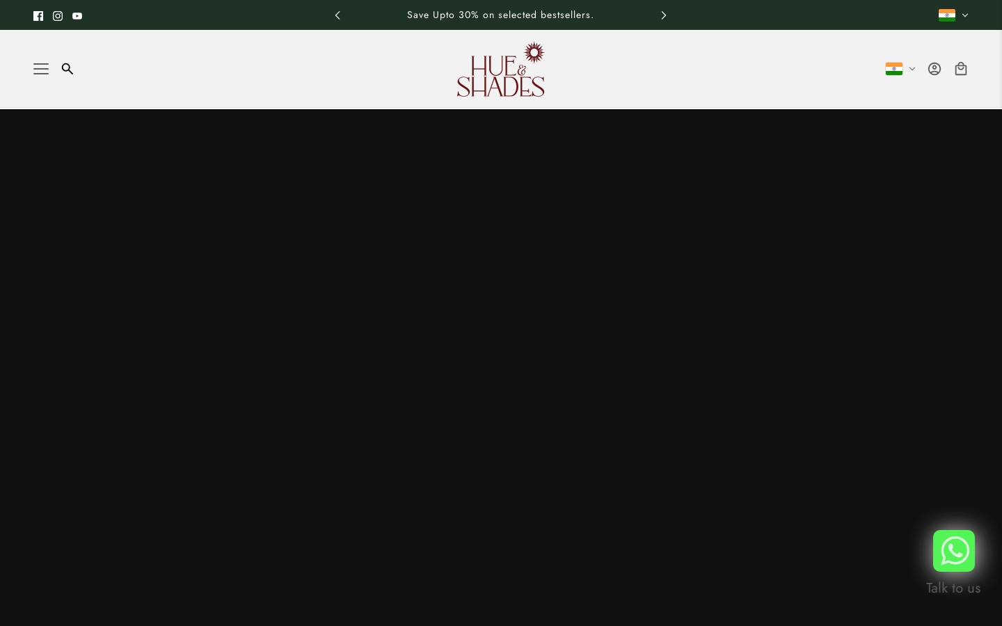hueandshades.com homepage screenshot
