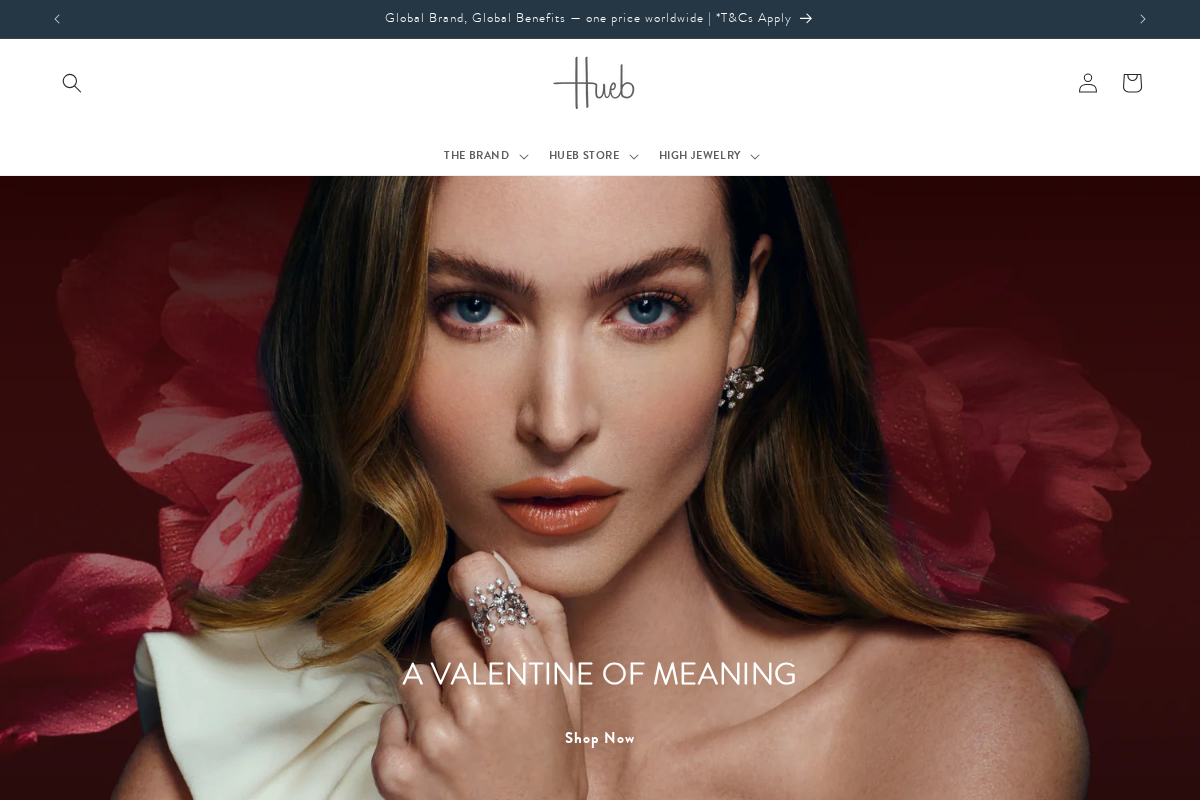 hueb.com homepage screenshot