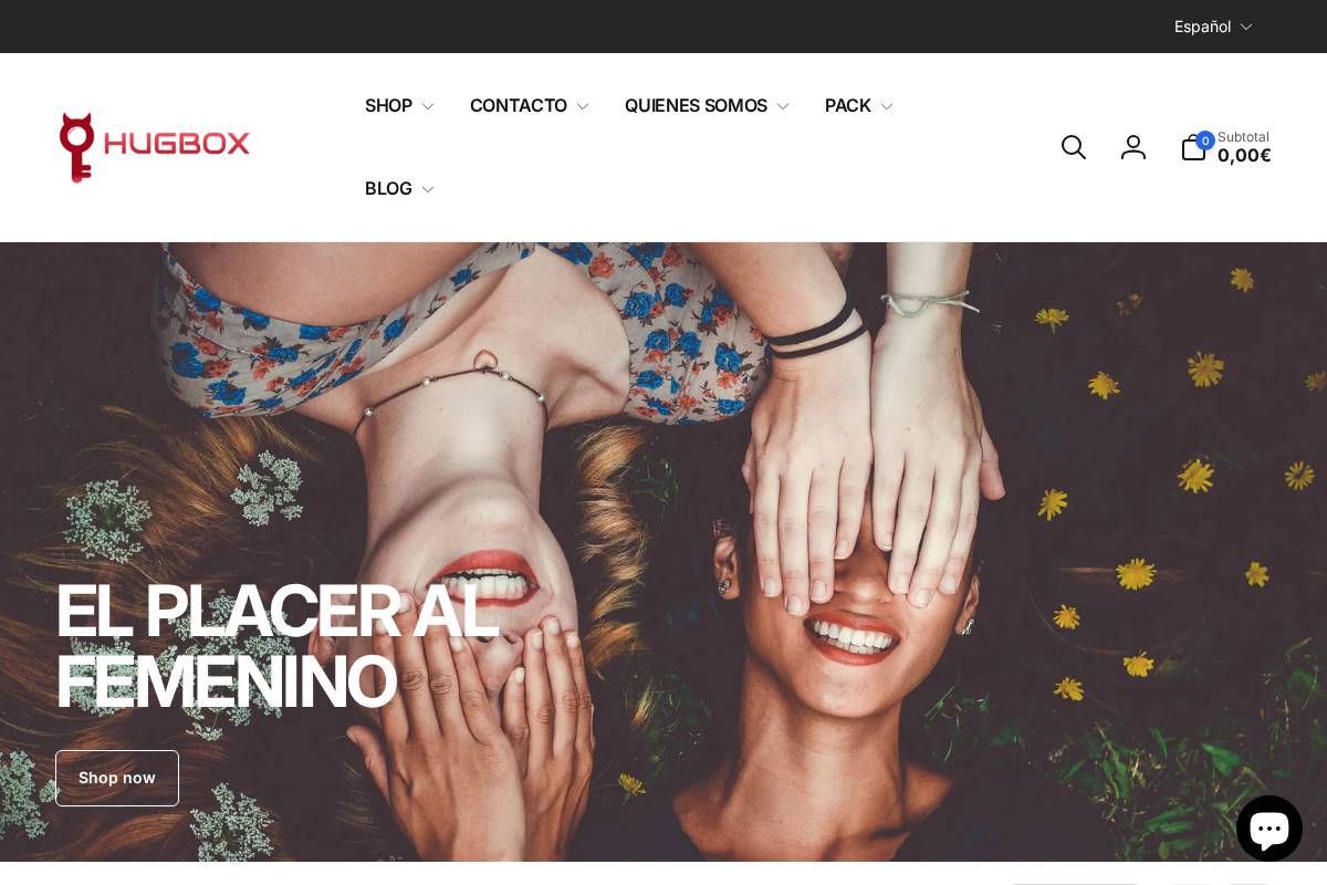 hugboxpro.com homepage screenshot