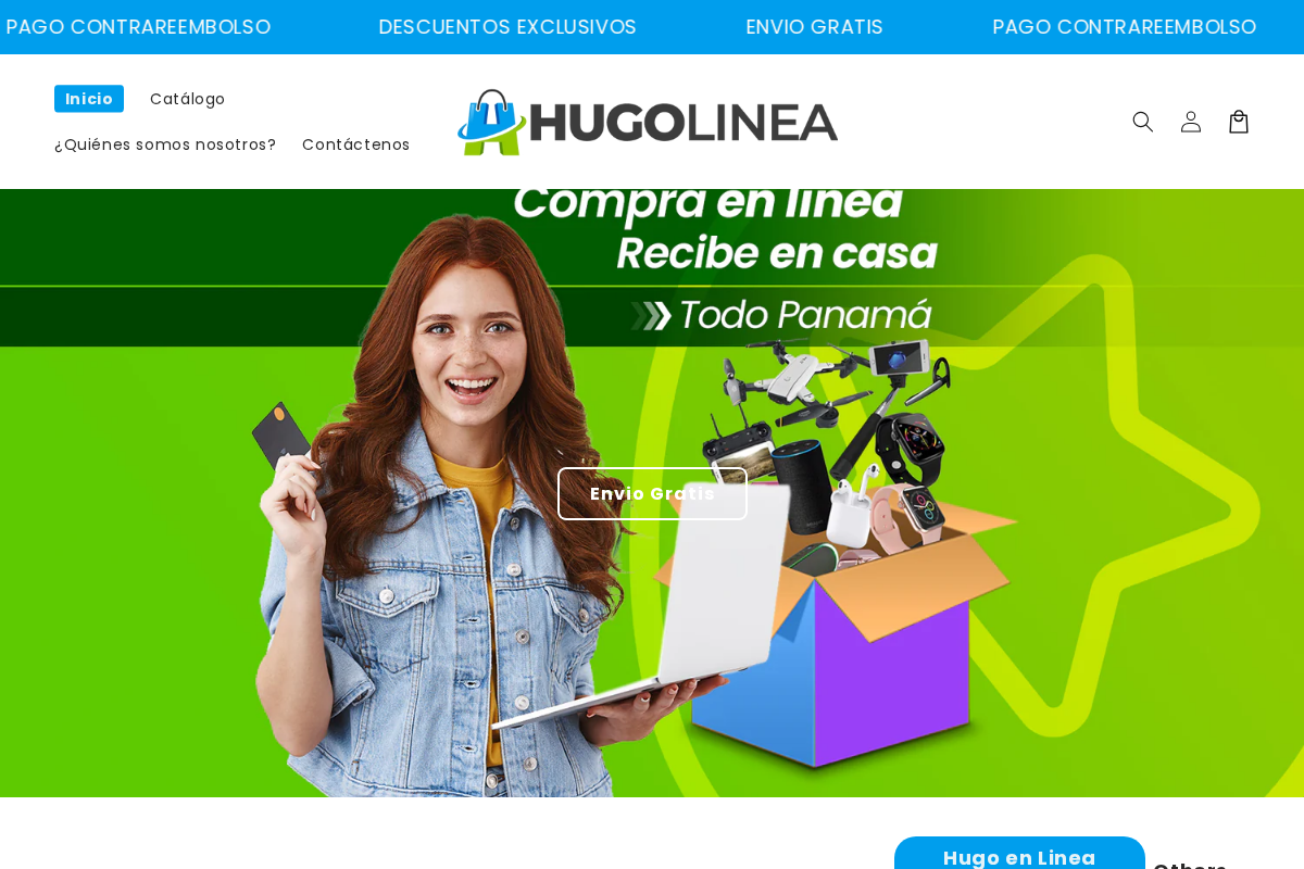 hugoenlinea.com homepage screenshot