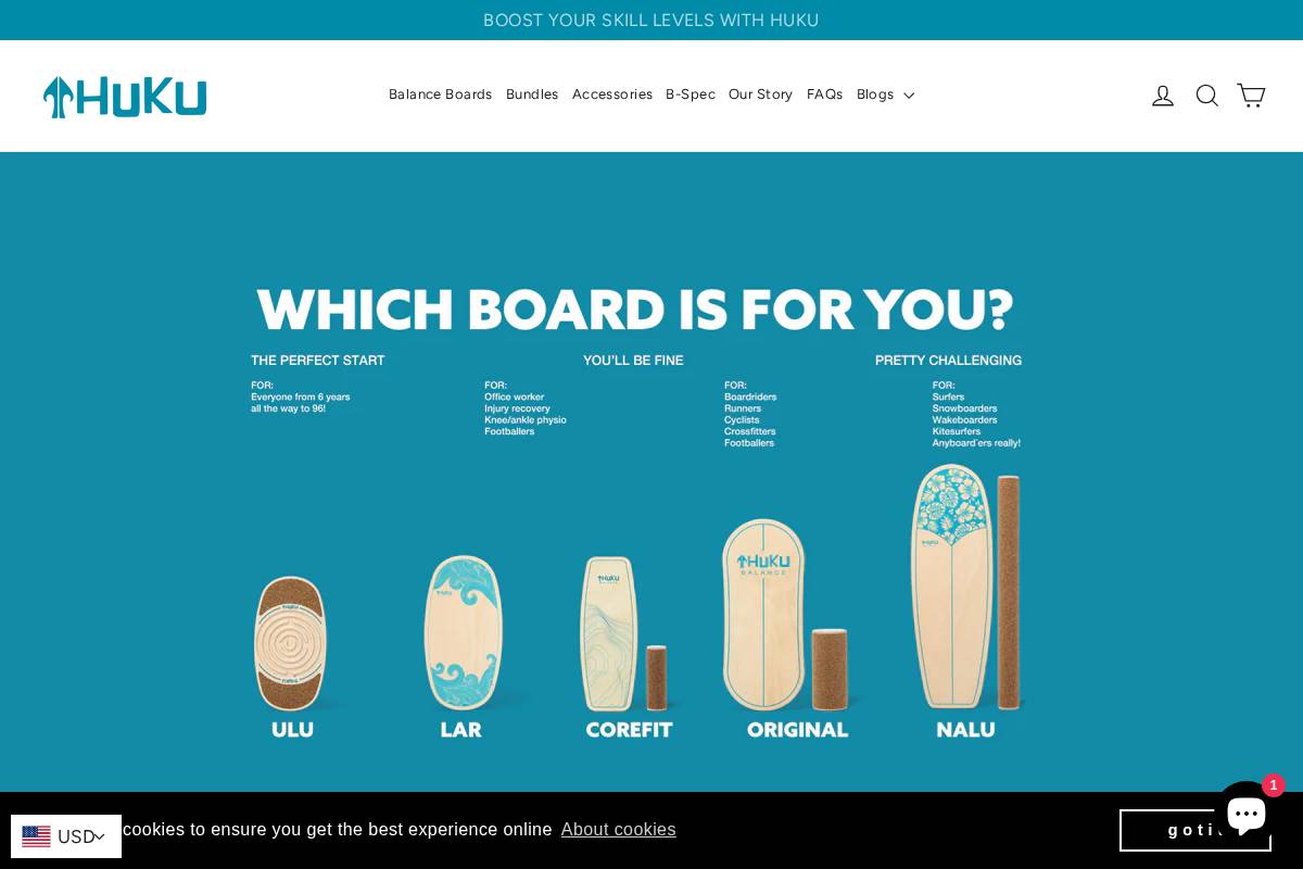 hukubalance.com homepage screenshot