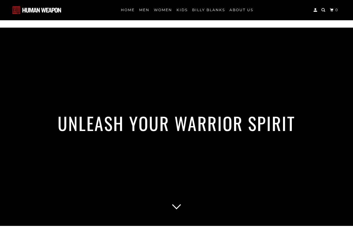 humanweapon.com homepage screenshot