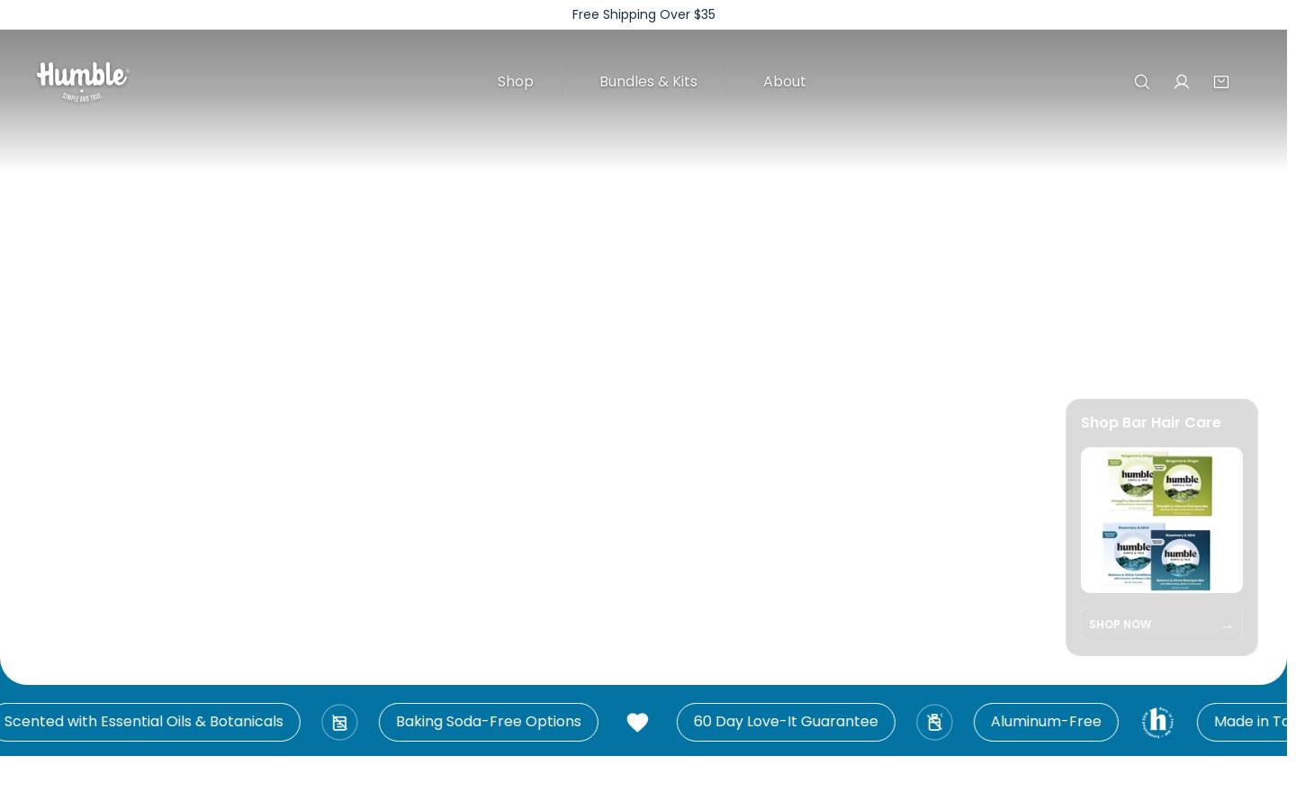 humblebrands.com homepage screenshot