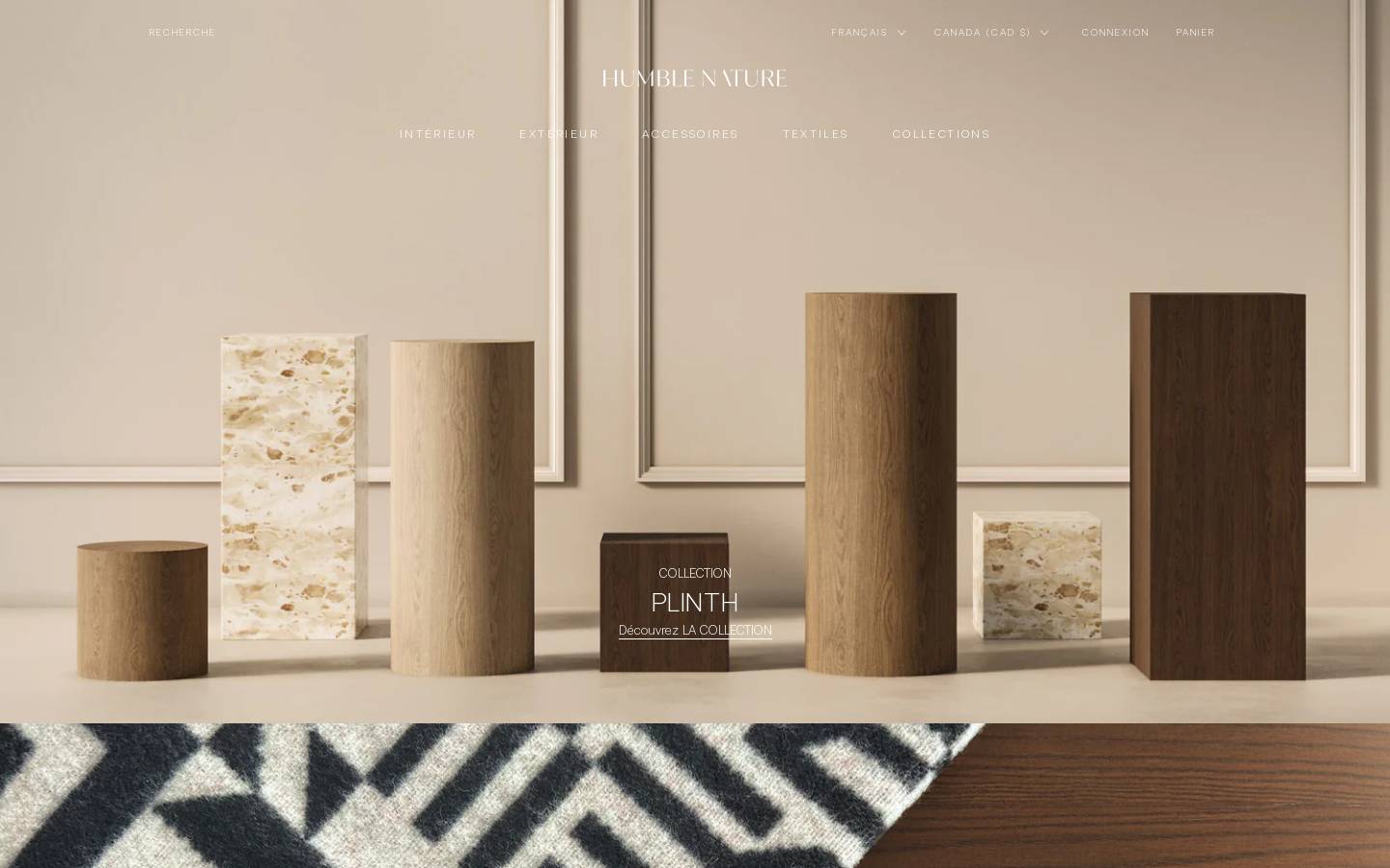 humblenature.com homepage screenshot