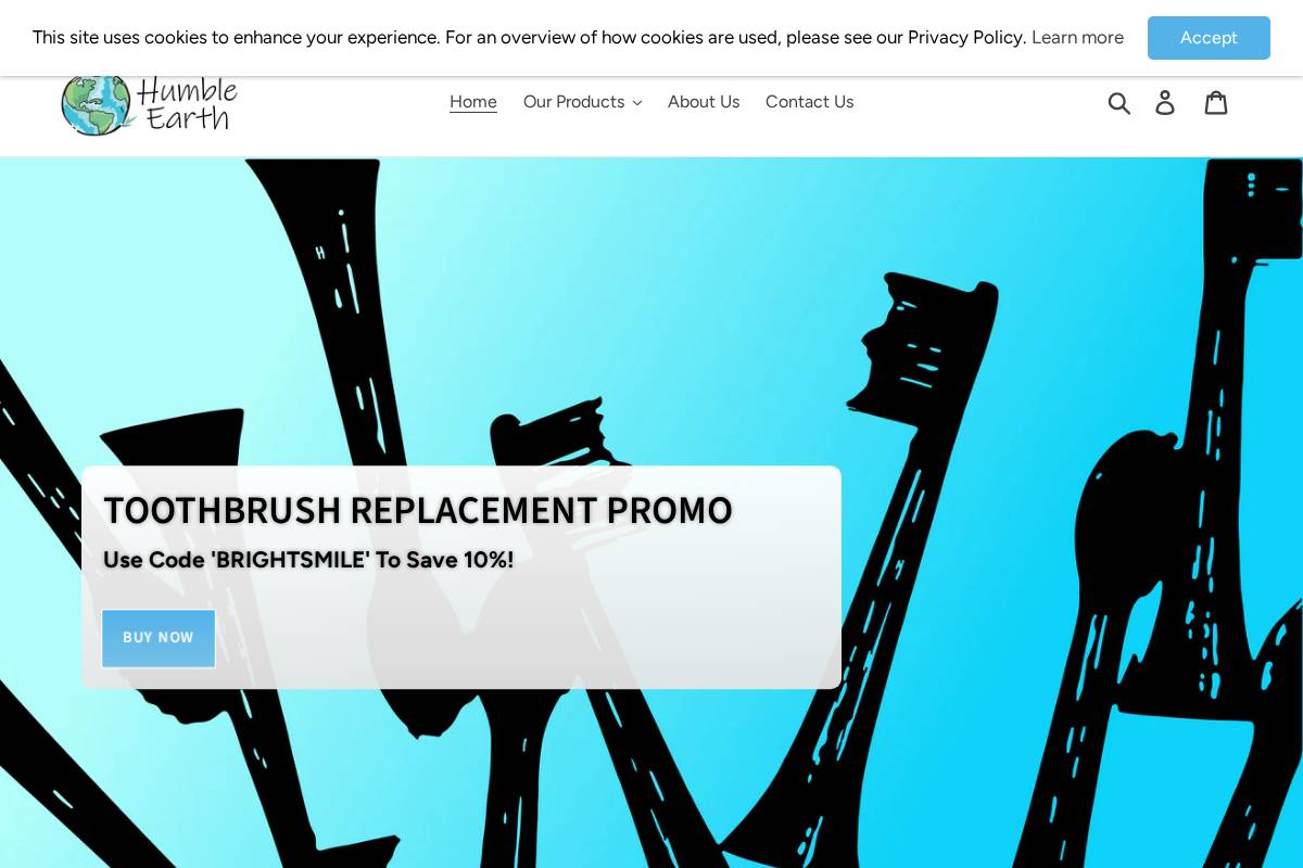 humblesmile.co homepage screenshot