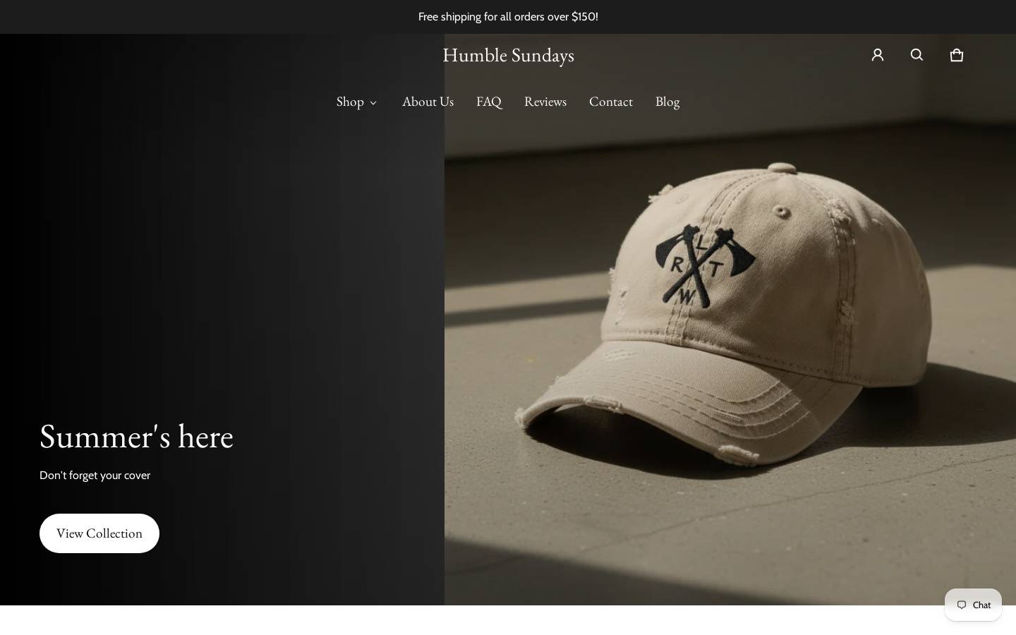 humblesundays.com homepage screenshot