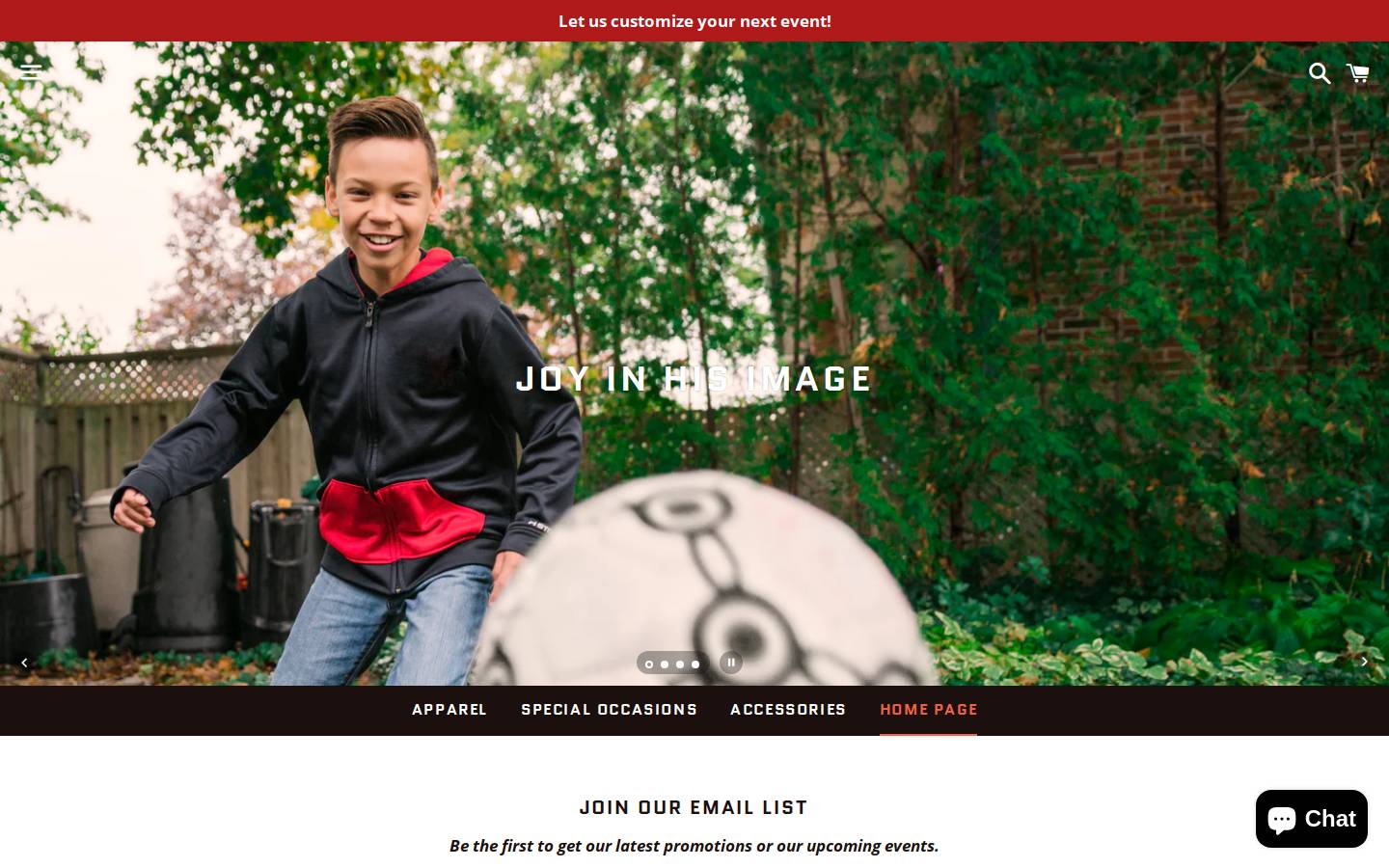 humblyspeaking.com homepage screenshot