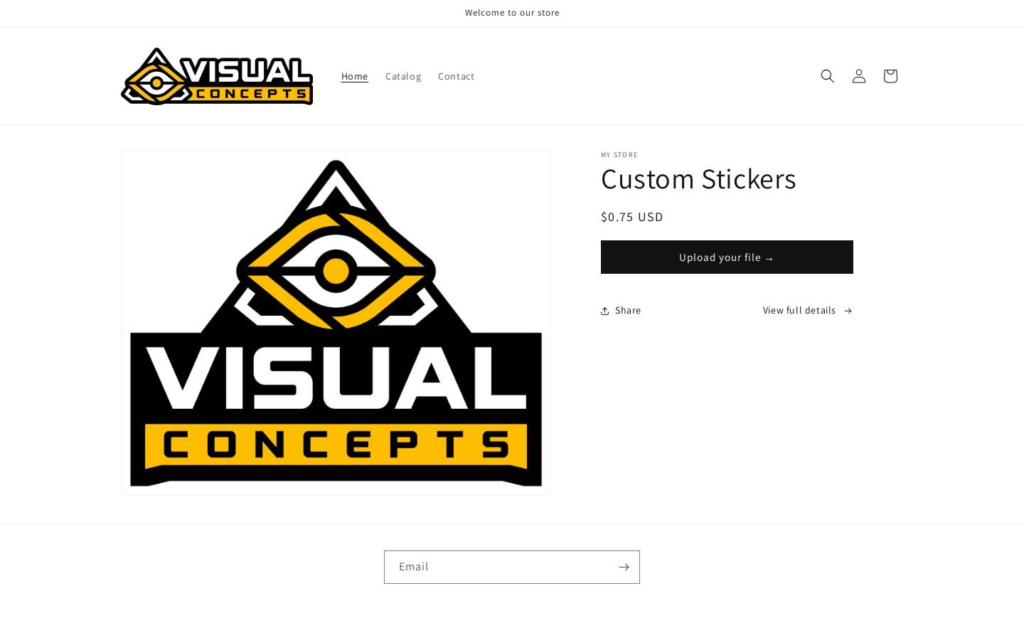 humboldtstickercompany.com homepage screenshot