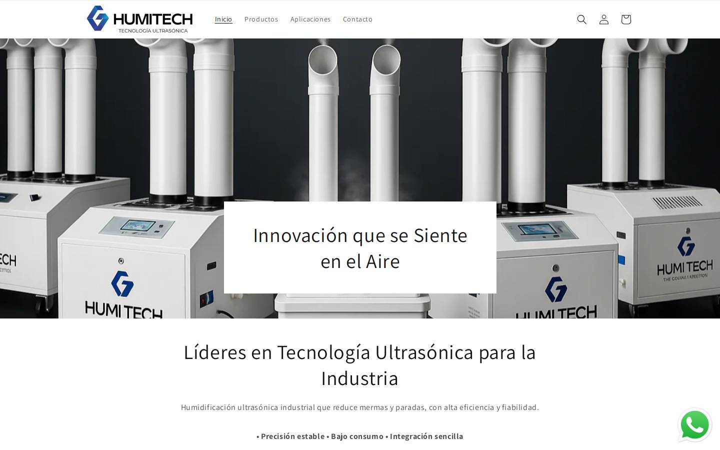 humitech.eu homepage screenshot