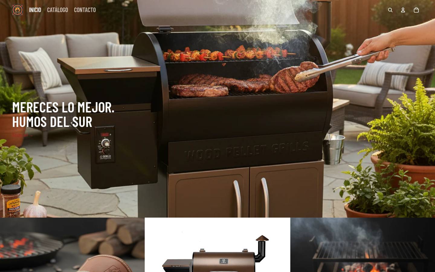 humosdelsur.cl homepage screenshot