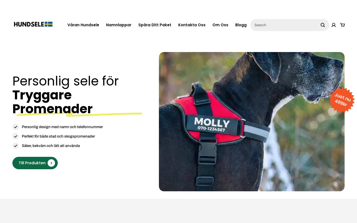 hundsele.com homepage screenshot