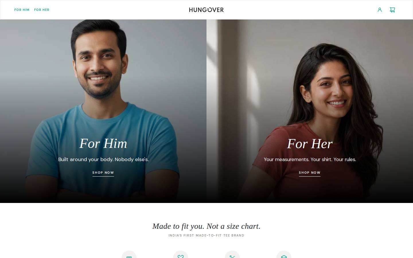 hungover.in homepage screenshot