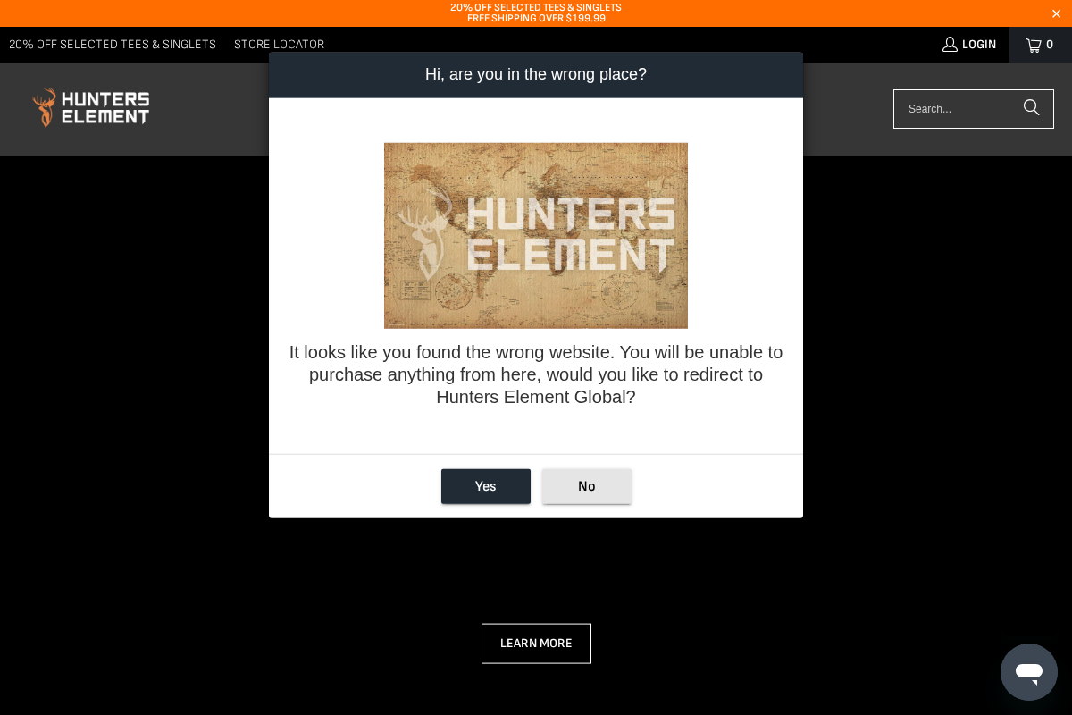 hunterselement.co.nz homepage screenshot