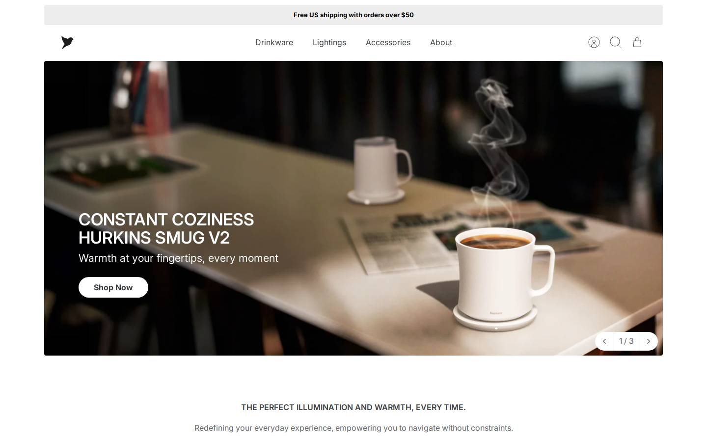 hurkins.co homepage screenshot