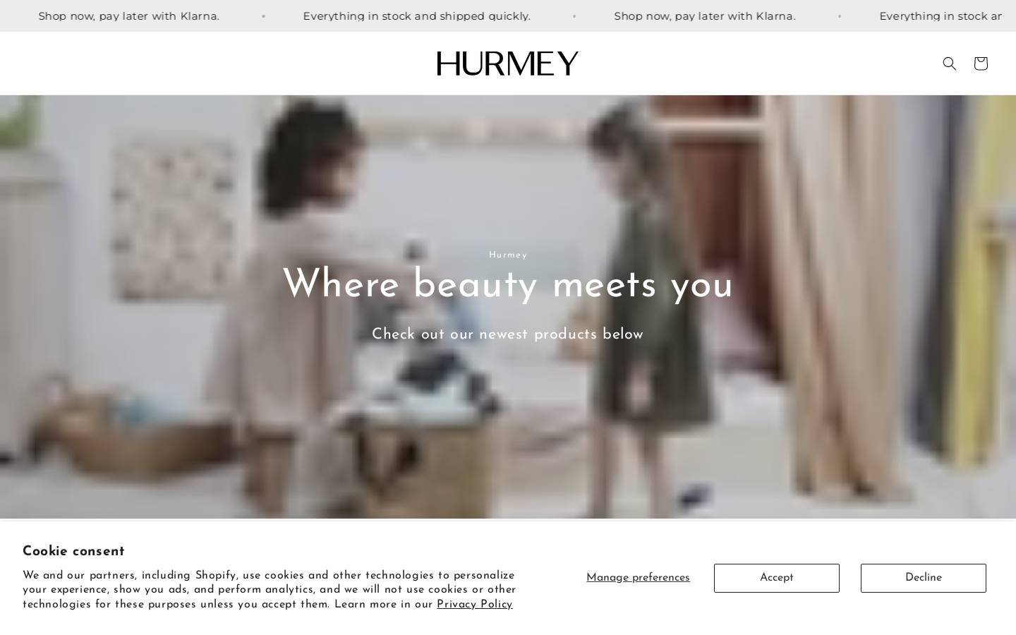 hurmey.com homepage screenshot
