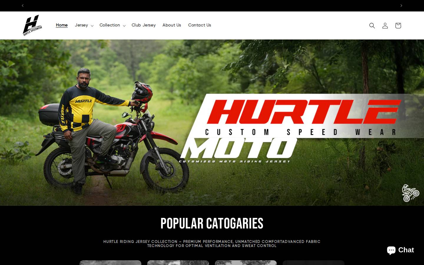 hurtle.in homepage screenshot