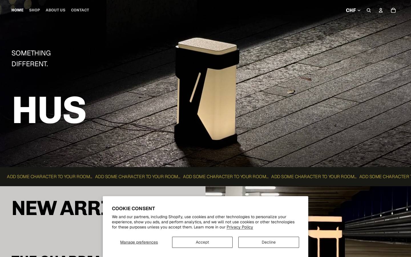 hus-design.com homepage screenshot