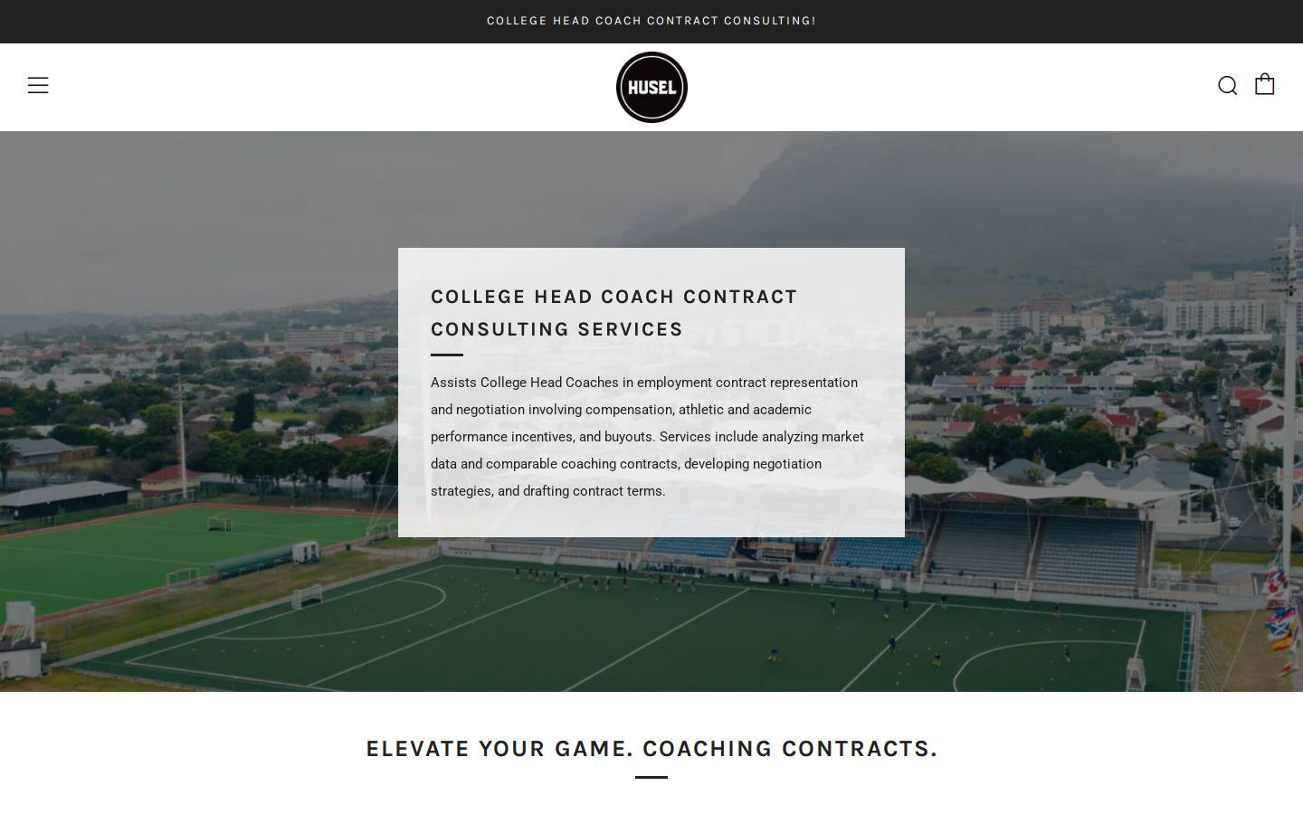 husel.com homepage screenshot