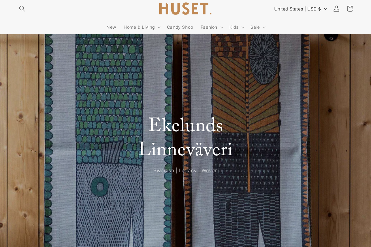 Huset-Shop.com | Your House For Modern Scandinavian Des homepage screenshot