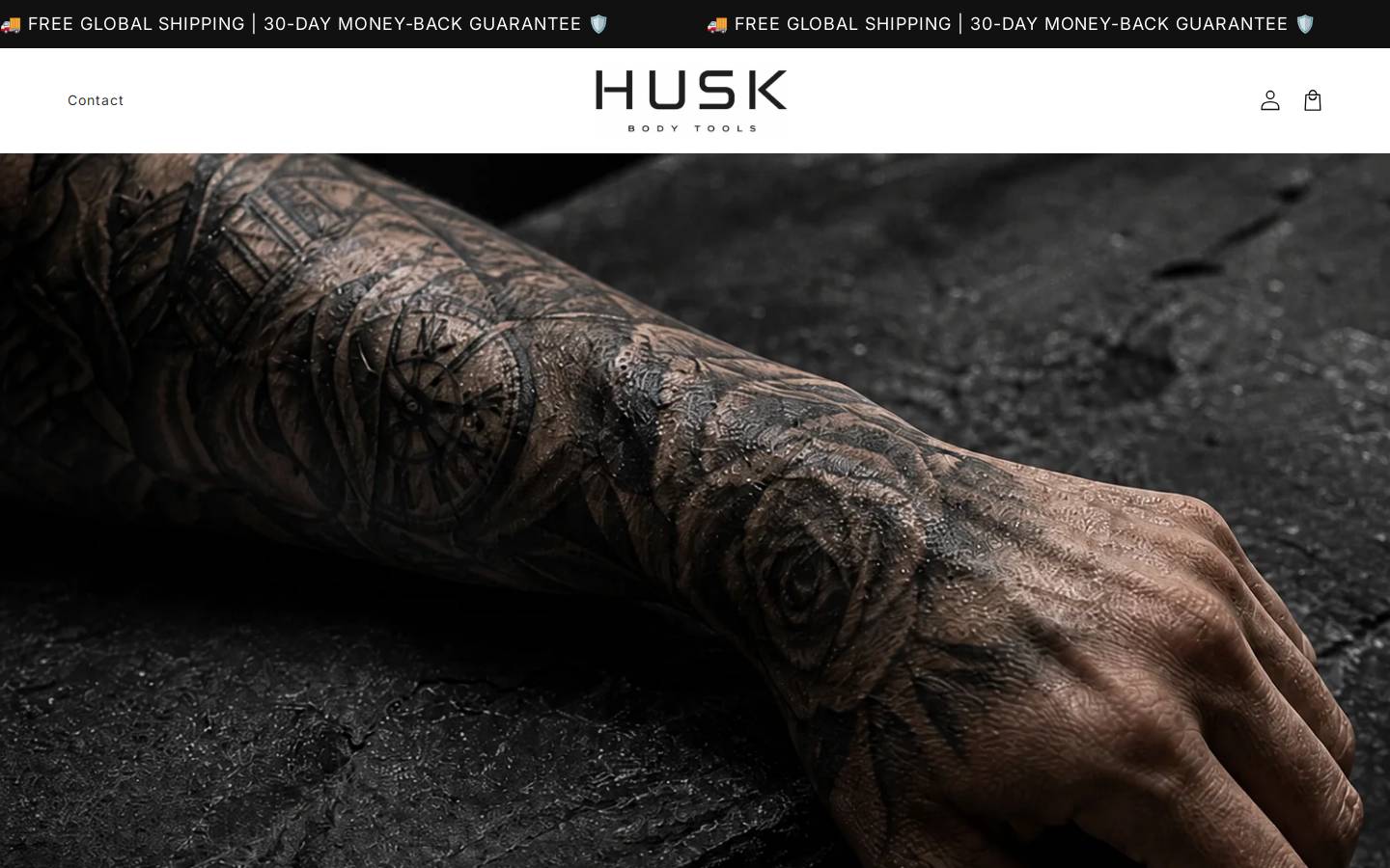 huskmen.com homepage screenshot