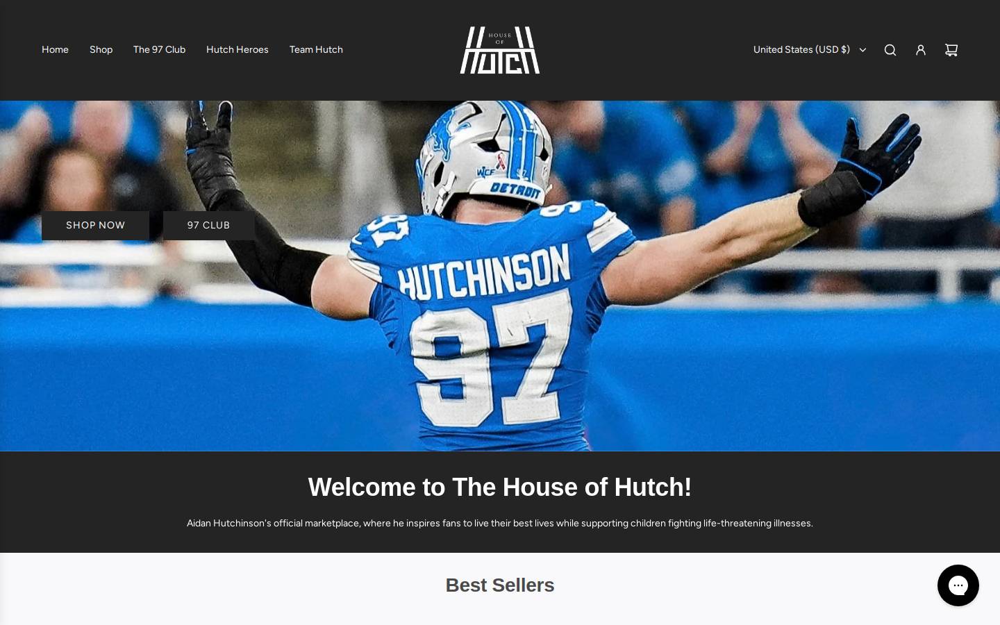 hutch.com homepage screenshot