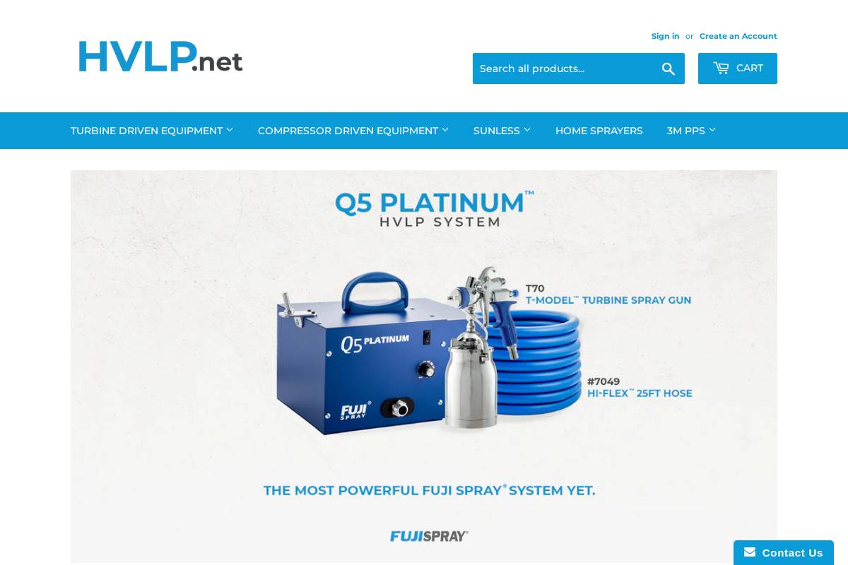 hvlp.net homepage screenshot