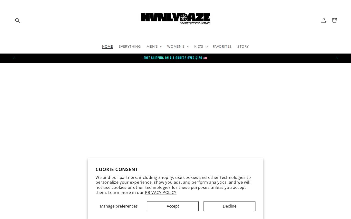 hvnlydaze.com homepage screenshot