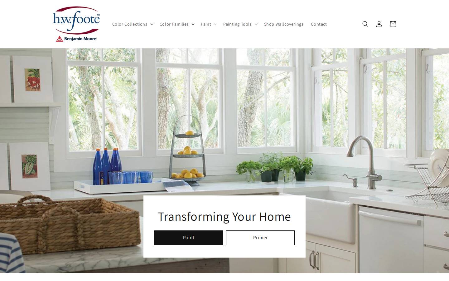 hwfoote.com homepage screenshot