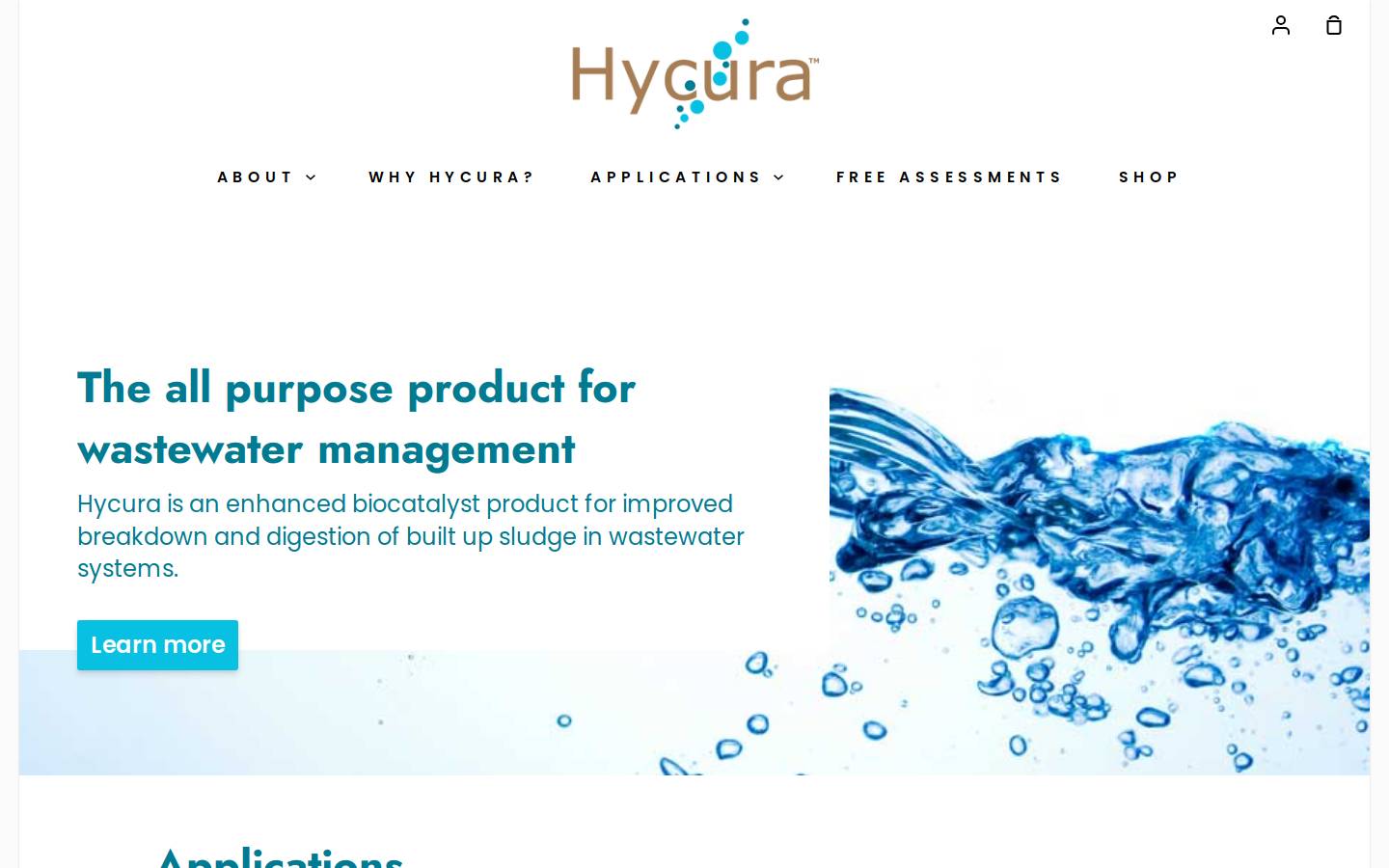 hycura.com homepage screenshot