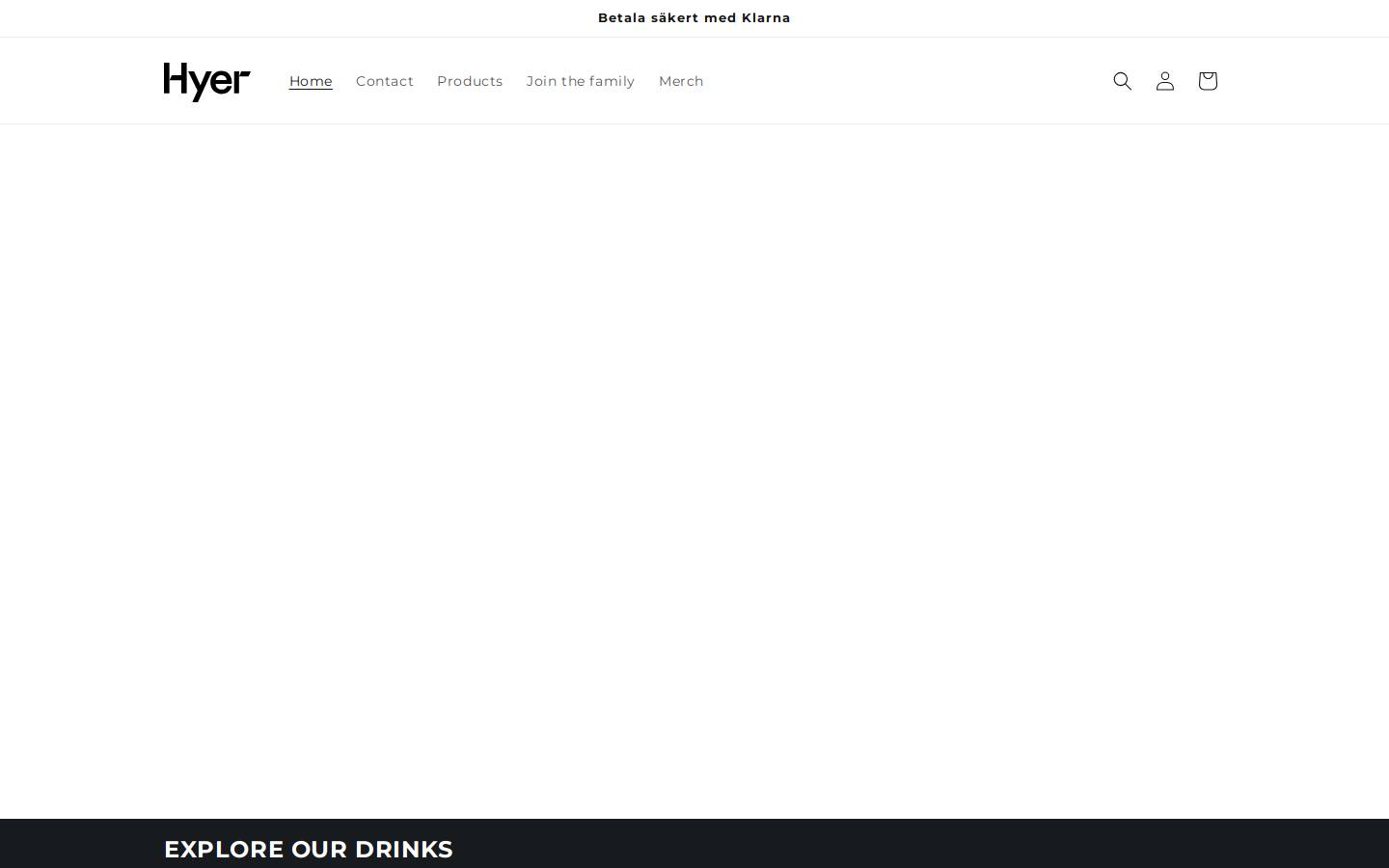 hyerenergy.com homepage screenshot