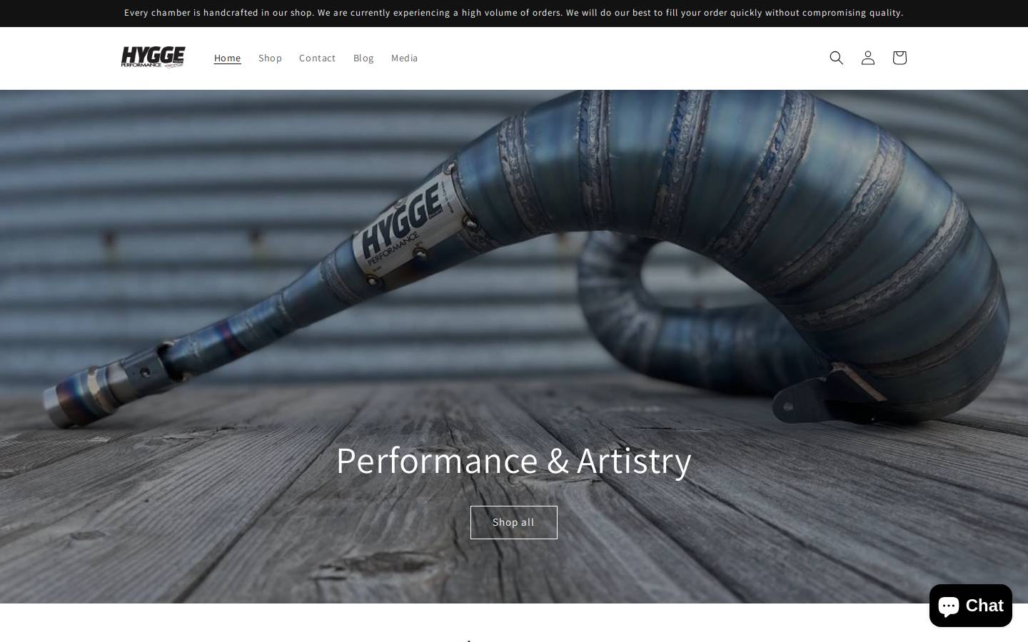hyggeperformance.com homepage screenshot