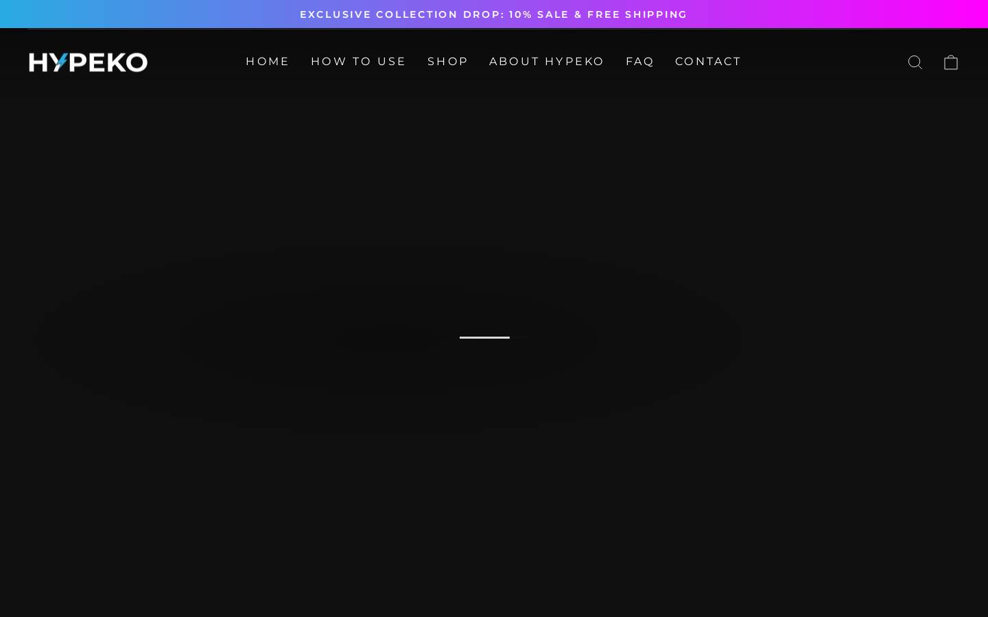 hypeko.com homepage screenshot