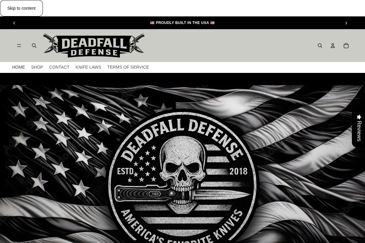 hyperbladestore.com homepage screenshot