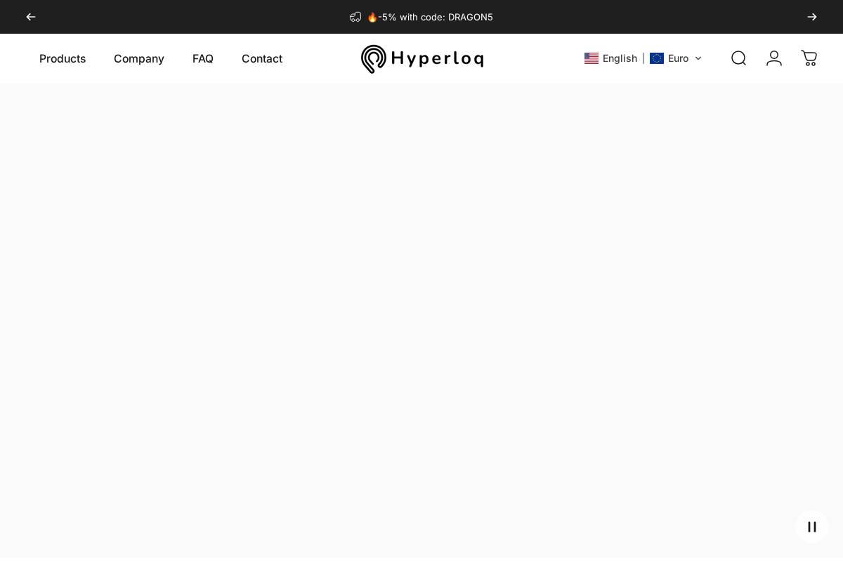 hyperloq.com homepage screenshot