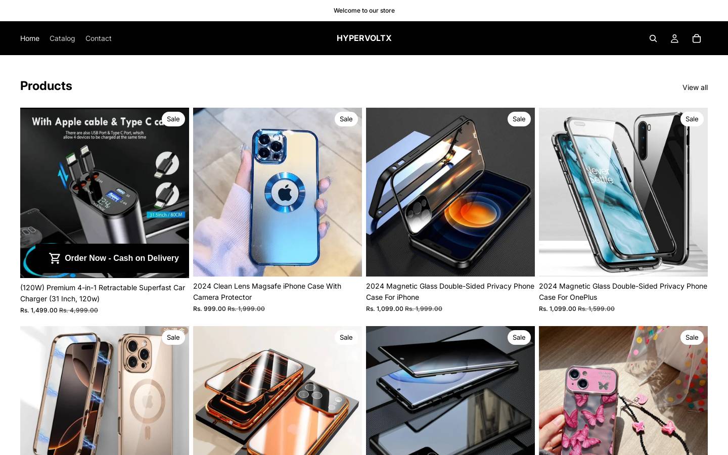 hypervolt.in homepage screenshot
