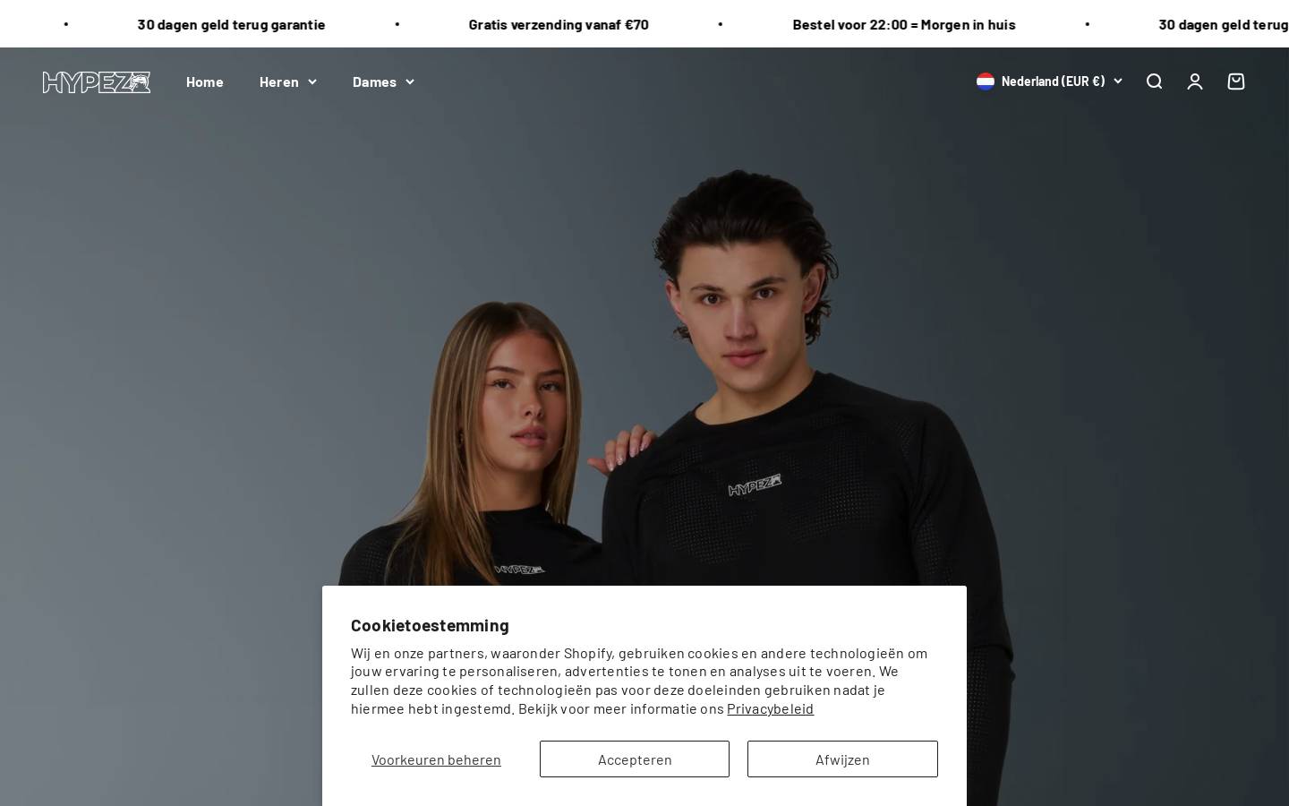 Hypezz homepage screenshot