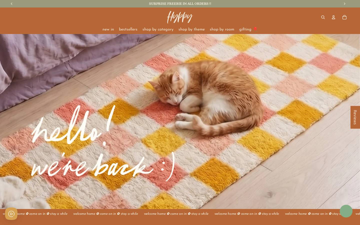 hyppy.in homepage screenshot