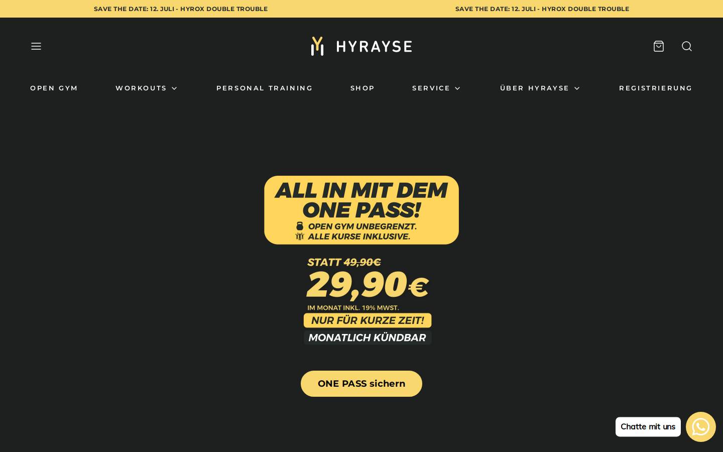 hyrayse.com homepage screenshot
