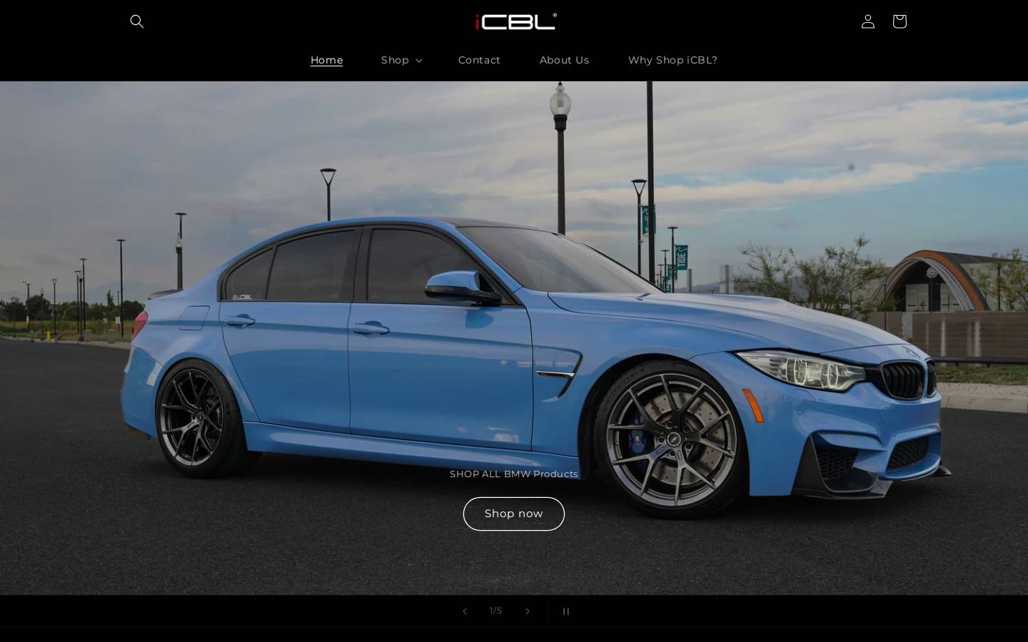 i-cbl.com homepage screenshot