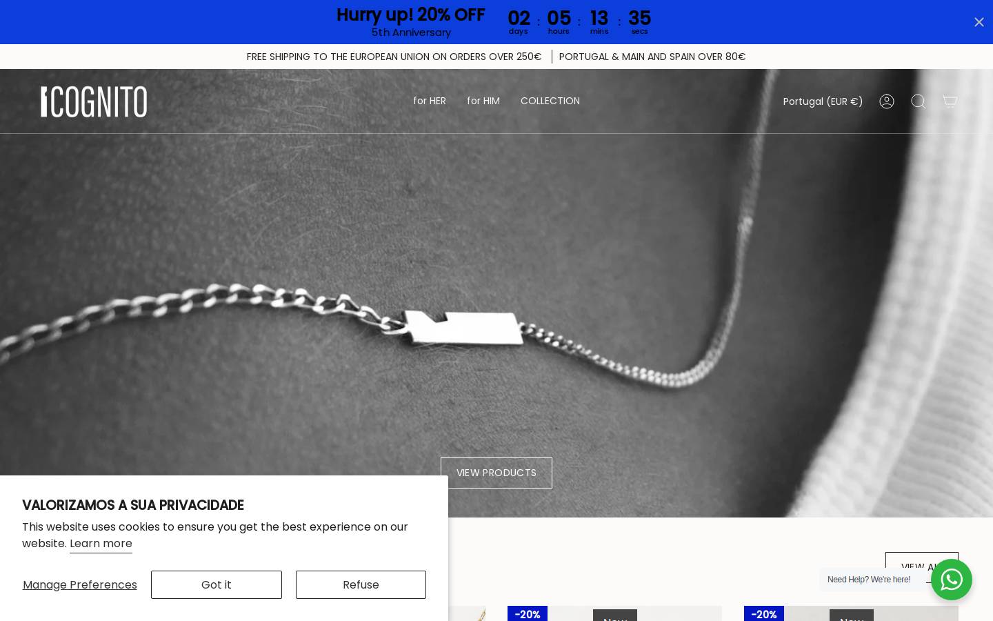 I COGNITO homepage screenshot