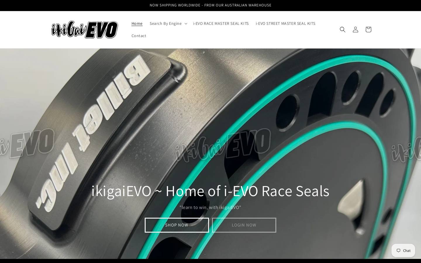 i-evo.com homepage screenshot