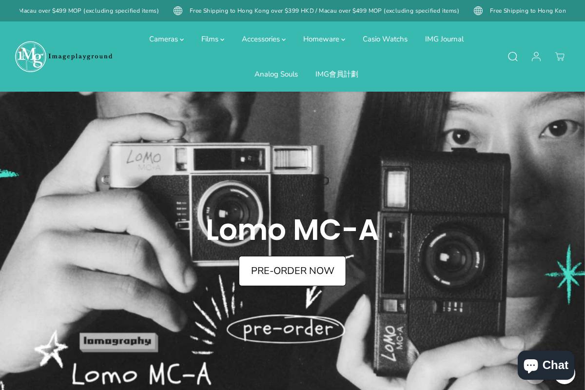 i-m-ageplayground.com homepage screenshot