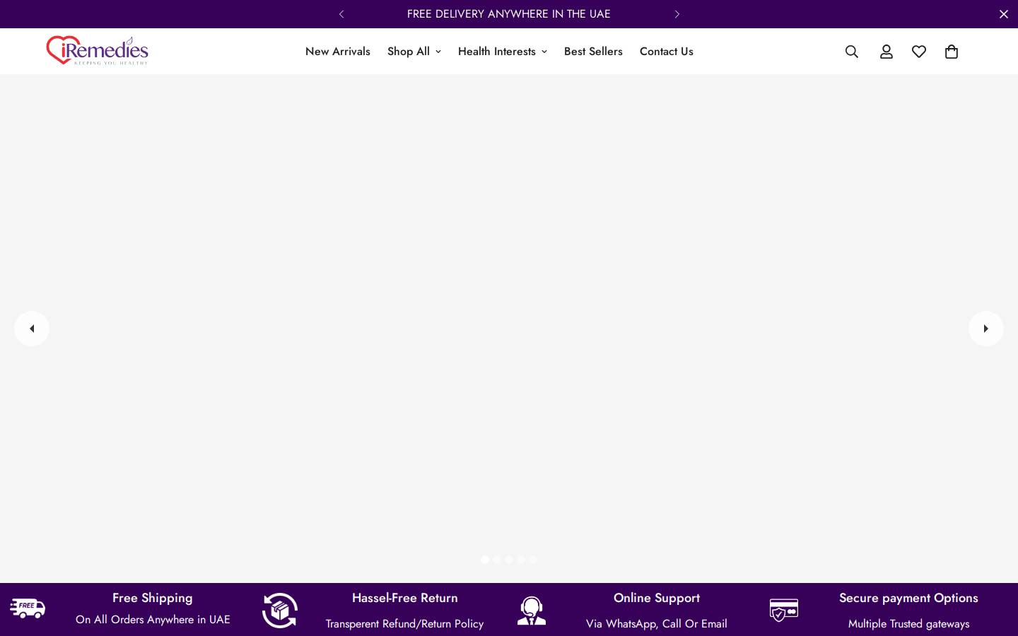 i-remedies.com homepage screenshot