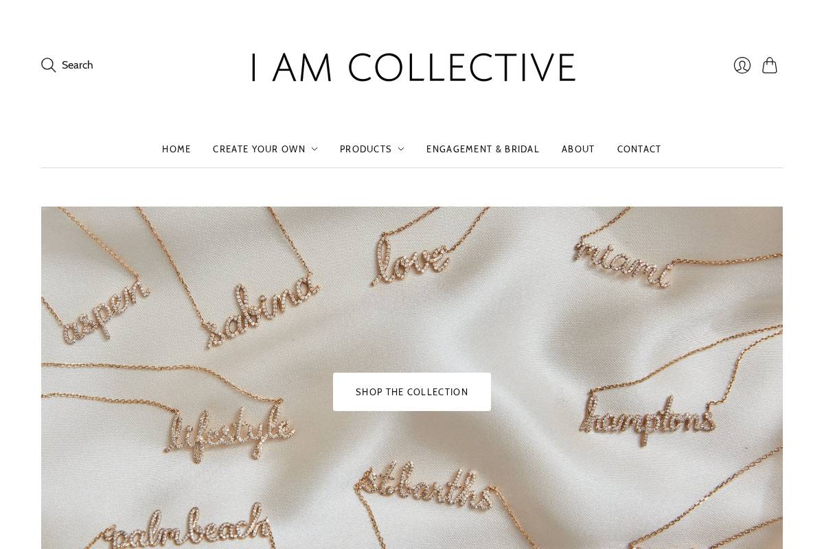 iamcollectiveofficial.com homepage screenshot