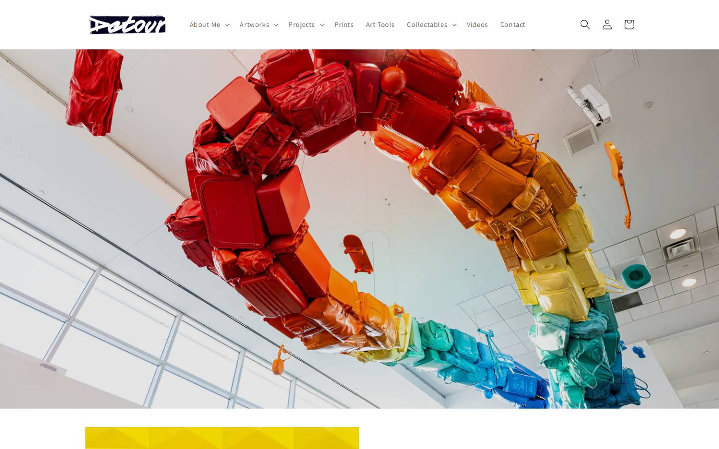 iamdetour.com homepage screenshot