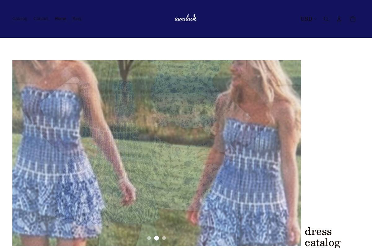 iamdusk.com homepage screenshot