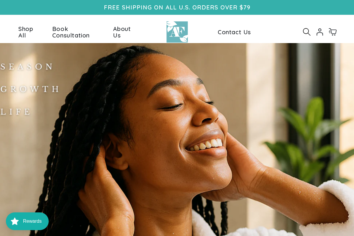 iamfreehaircare.com homepage screenshot