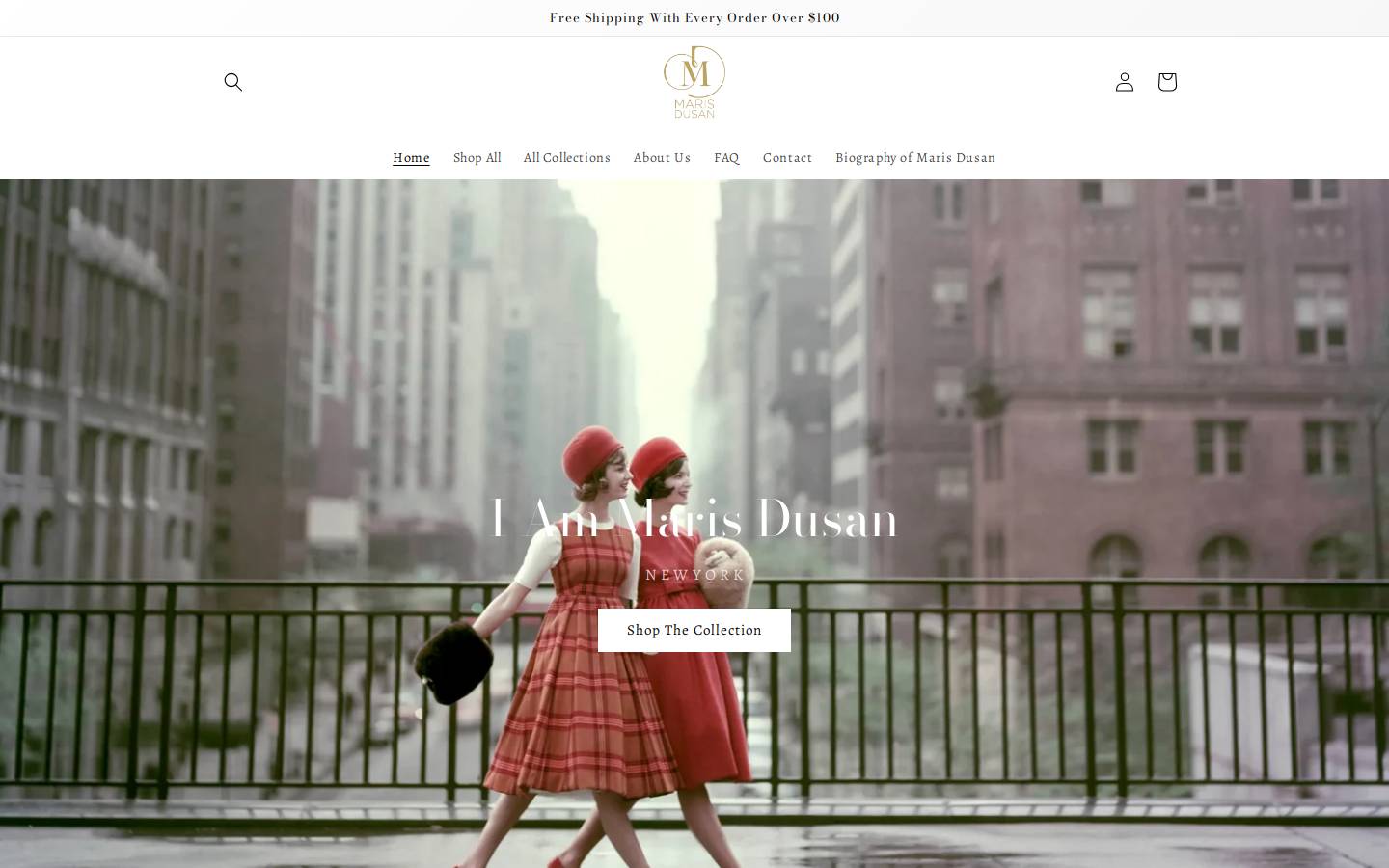 iammarisdusan.com homepage screenshot