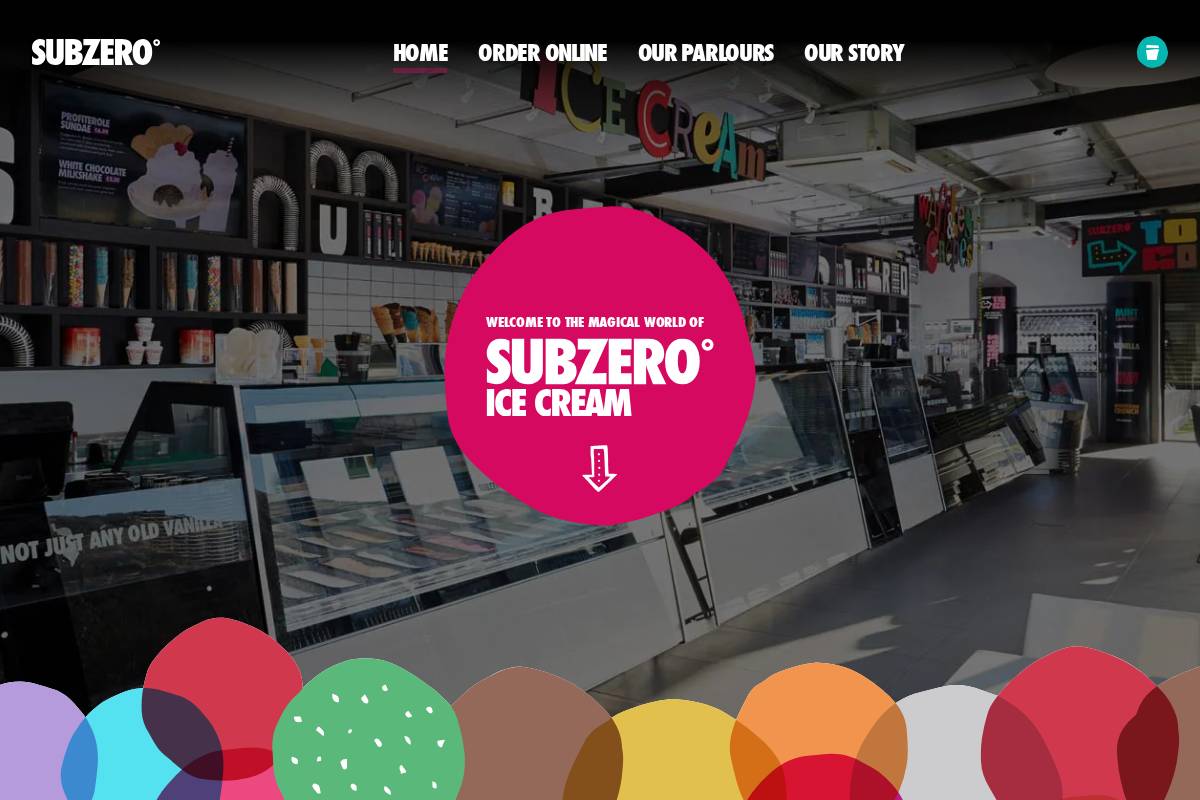 iamsubzero.com homepage screenshot